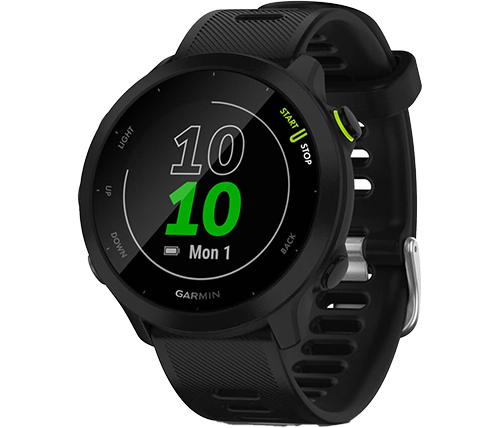 שעון ספורט חכם גרמין Garmin Forerunner 55 בצבע שחור 