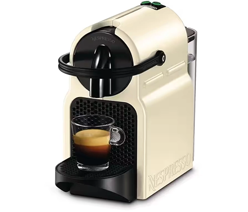 מכונת קפה נספרסו דלונגי Nespresso Inissia EN80 בצבע קרם