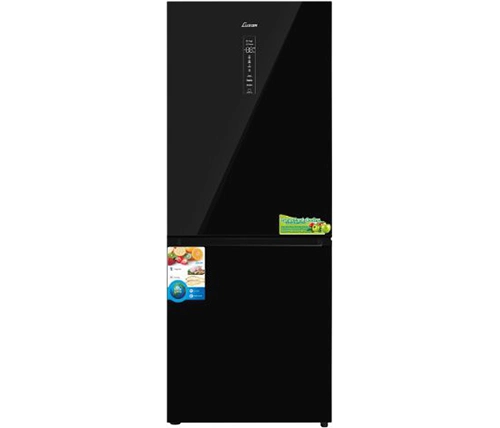 מקרר זכוכית שחורה 2 דלתות מקפיא תחתון 401 ליטר נון פרוסט Luxor NF-499 – משלוח חינם