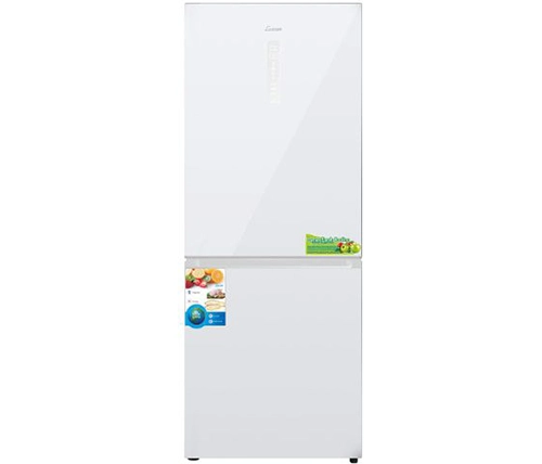 מקרר זכוכית לבנה 2 דלתות מקפיא תחתון 401 ליטר נון פרוסט Luxor NF-499 – משלוח חינם