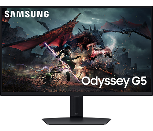 מציאון - מסך גיימינג 27 אינץ Samsung Odyssey G5 G50D 2K WQHD 180Hz DisplayHDR 400 IPS S27DG502EM - מוחדש