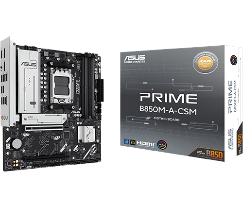 לוח אם ASUS PRIME B850M-A-CSM mATX AM5 AMD