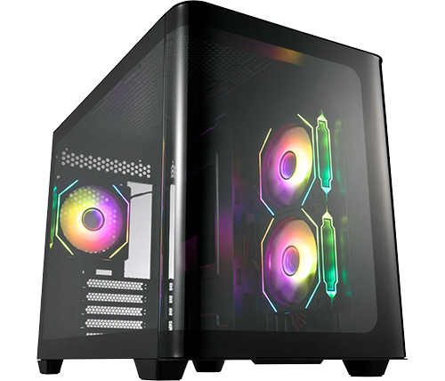 מחשב גיימינג נייח IVORY הכולל מעבד AMD Ryzen 5 7500F זכרון 32GB כונן 1TB כ.מסך Radeon RX 9060 XT 16GB רשת WiFi 5