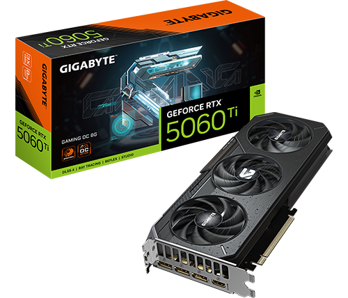 כרטיס מסך Gigabyte GeForce RTX 5060 Ti GAMING OC 8GB GDDR7