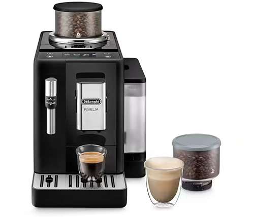 מכונת קפה דלונגי ריביליה Delonghi Rivelia EXAM440.35.B בצבע שחור