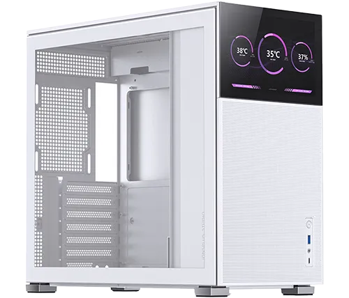 מחשב נייח גיימינג לבן מורכב IVORY הכולל מעבד Intel Core Ultra 7 265KF זכרון 32GB כונן 2TB כ.מסך GeForce RTX 5070 12GB רשת WiFi 7