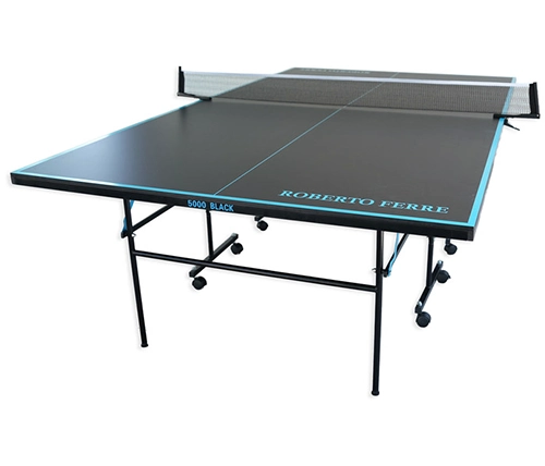 שולחן פינג פונג מתקפל לשימוש פנימי BLACK TT5000 מבית Roberto Ferre - משלוח חינם