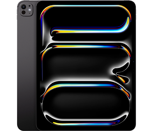 אייפד פרו Apple iPad Pro 13'' M4 (2024) 256GB Wi-Fi בצבע Space Black זכוכית סטנדרטית – ללא מטען