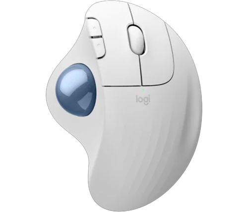 עכבר אלחוטי ארגונומי Logitech ERGO M575S - צבע אופוויט כדור כחול