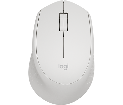 עכבר אלחוטי אופטי Logitech M330 Silent Plus – צבע לבן