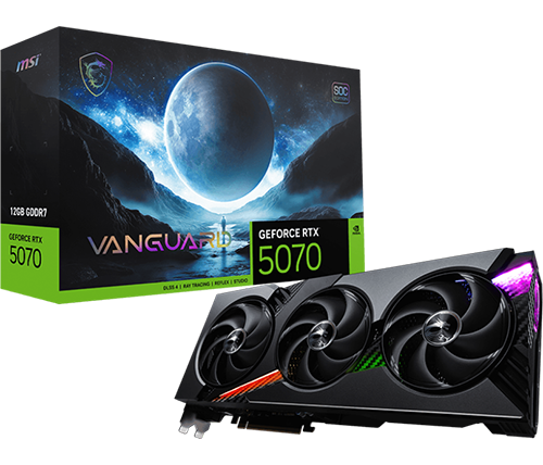 כרטיס מסך MSI GeForce RTX 5070 12G VANGUARD SOC