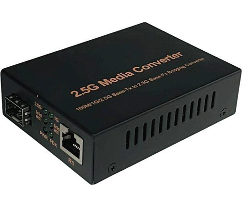 מתאם סיב אופטי לרשת אינטרנט במהירות 2.5GB 