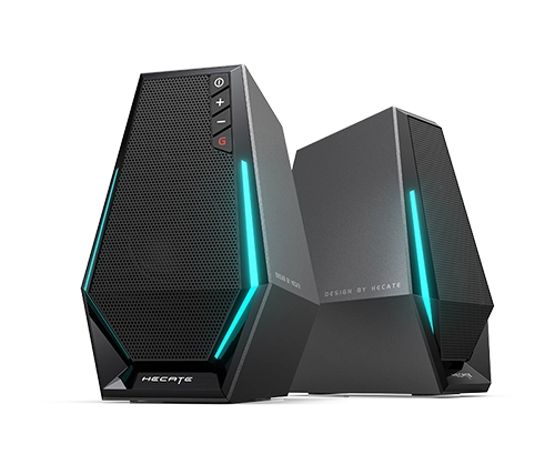 רמקולים למחשב גיימינג שולחניים Edifier G1500 Pro 2.0 בצבע שחור