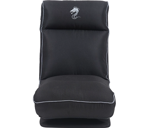 כורסת גיימינג רצפה מתכווננת דרגון בד שחור Dragon Floor Sofa - משלוח חינם
