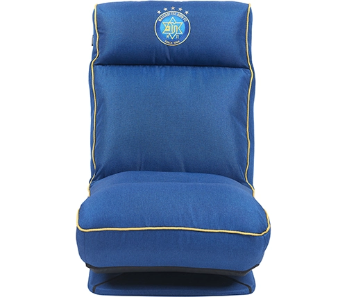 כורסת גיימינג רצפה מתכווננת דרגון מכבי תל אביב בד כחול וצהוב Dragon Floor Sofa - משלוח חינם