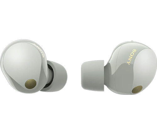 אוזניות בלוטוס אלחוטיות עם ביטול רעשים SONY IN-EAR WF-1000XM5 צבע כסוף