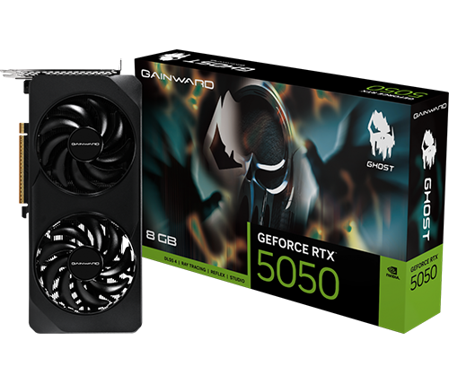כרטיס מסך Gainward GeForce RTX 5050 Ghost 8GB GDDR6