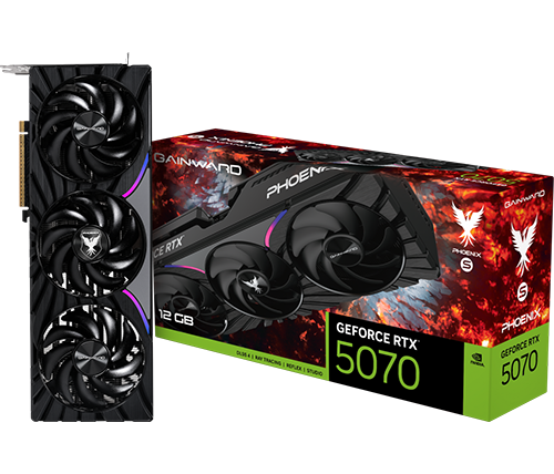 כרטיס מסך Gainward GeForce RTX 5070 Phoenix-S 12GB GDDR7