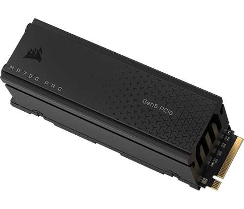 כונן SSD עם קירור Corsair MP700 PRO 1TB PCIe Gen5x4 NVMe 2.0 M.2