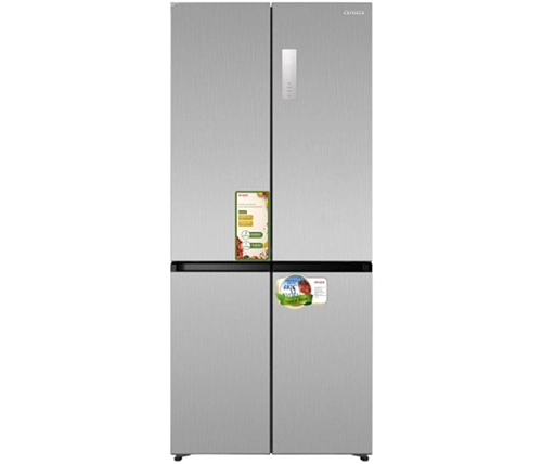 מקרר 4 דלתות 521 ליטר מקפיא תחתון נירוסטה aiwa AI-8400 – משלוח חינם