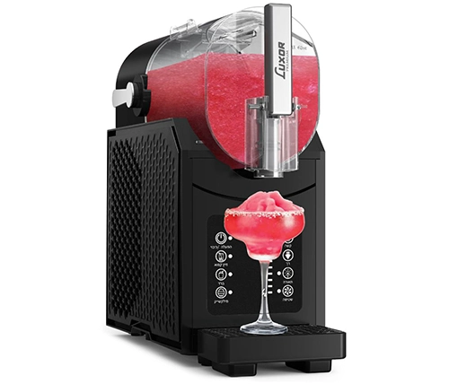 מכונת ברד מקצועית למסעדות להכנת סלאש, מילקשייקים ומשקאות קפואים Luxor – משלוח חינם