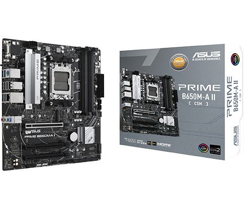 לוח אם ASUS PRIME B650M-A II-CSM mATX AM5 AMD