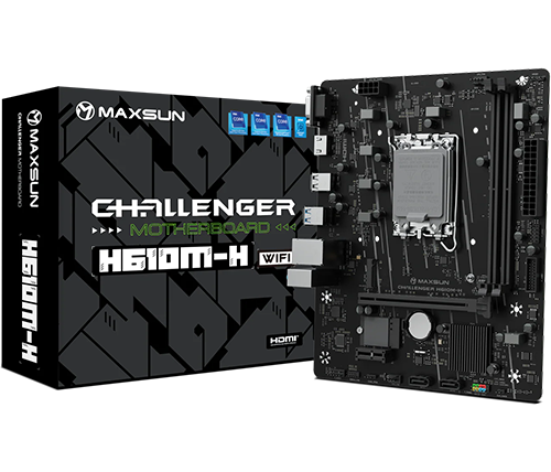 לוח אם MAXSUN Challenger H610M-H WIFI5 1700 mATX