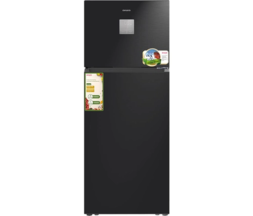 מקרר 2 דלתות 465 ליטר מקפיא עליון No Frost בצבע שחור Aiwa NF 5700 - משלוח חינם