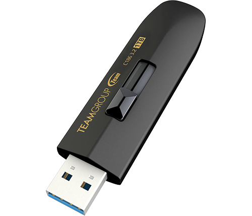 זכרון נייד Team Group C186 USB 3.2 Gen1 – בנפח 1TB – עם מנגנון סליידר