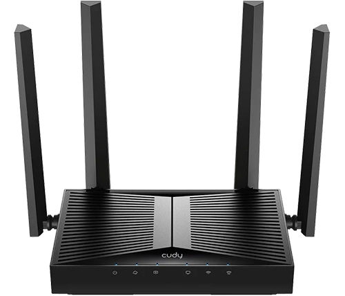 ראוטר Cudy WR3600H BE3600 Wi-Fi 7 Router 3570 Mbps 4 Gigabit Ports חיבור רשת קווית במהירות עד 2.5 גיגה