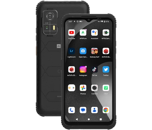 טלפון סלולרי מוקשח AGM H Max 8GB+256GB 4G בצבע שחור