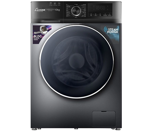 מכונת כביסה 10 קילו פתח קדמי 1400 סל''ד לוקסור LUXOR ND-10140 S בצבע כסוף - משלוח חינם