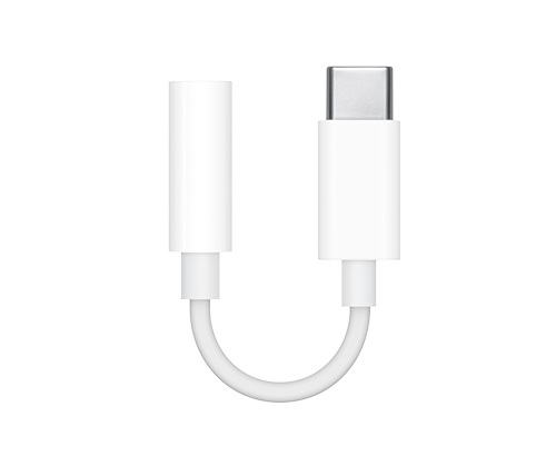 מתאם אוזניות לאייפון Apple USB-C ל- PL 3.5mm