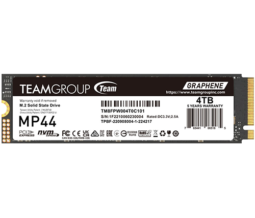 כונן Team Group MP44 M.2 PCIe 4.0 4TB SSD