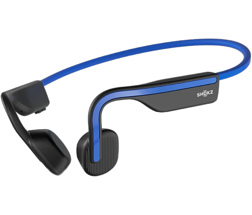 אוזניות ספורט בלוטוס אלחוטיות SHOKZ OPENMOVE – עמידות בתקן IP55 למים וזיעה - קלות משקל - צבע כחול