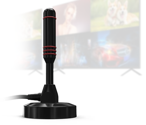 אנטנה לממיר דיגיטלי עידן פלוס או מובנה בטלוויזיה חכמה Ivory Connect IVC-ANTENA03