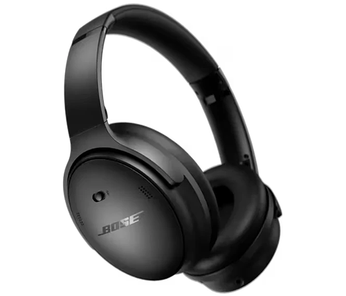 אוזניות Bose בלוטוס אלחוטיות QuietComfort SC - צבע שחור - עם ביטול רעשים אגדי ונוחות מקסימלית