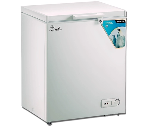 מקפיא / מקרר שוכב תעשייתי + מכסה זכוכית  זקש DL-240 בצבע לבן – משלוח חינם