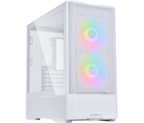 מארז מחשב ליאן לי Lian Li LANCOOL 207 - צבע לבן עם תאורת ARGB