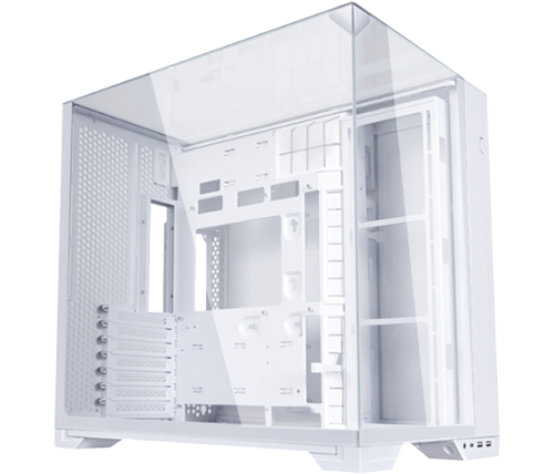 מארז מחשב ליאן לי Lian Li O11 VISION COMPACT – צבע לבן