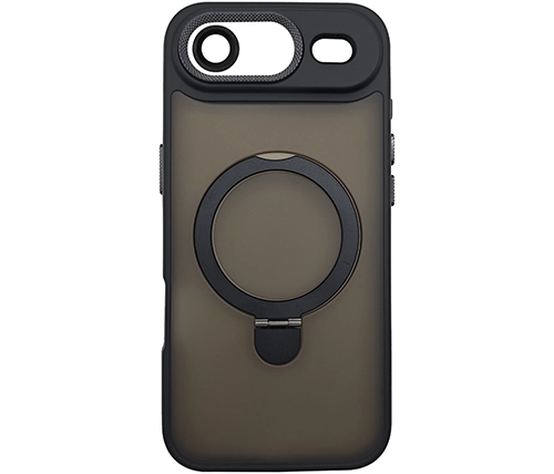 מגן לאייפון אייר iPhone Air עם טבעת תומך MagSafe שחור Velox