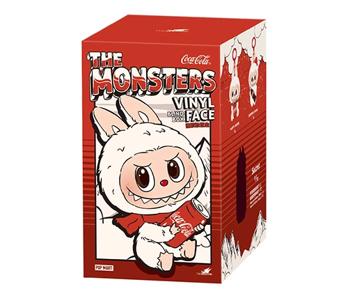 בובת לבובו מקורית Labubu THE MONSTERS מסדרת COCA-COLA