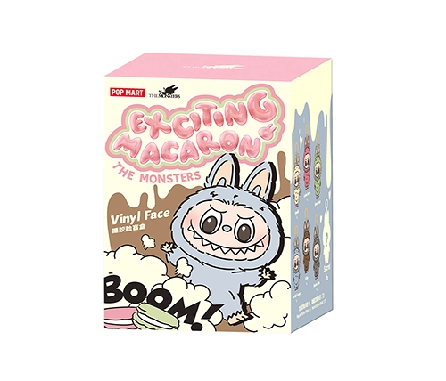 בובת לבובו מקורית Labubu THE MONSTERS מסדרת Exciting Macaron