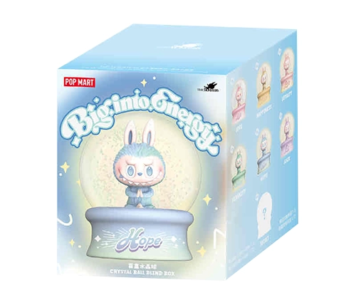 בובת לבובו מקורית Labubu THE MONSTERS מסדרת Big into Energy Crystal Ball