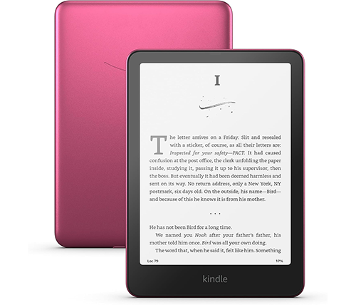 קורא ספרים אלקטרוני קינדל Kindle Paperwhite Signature Edition 32GB דור 12 – ורוד