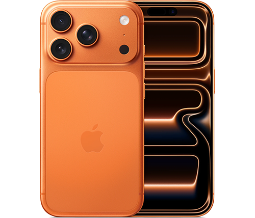 אייפון 17 פרו Apple iPhone 17 Pro – נפח 512GB – צבע Cosmic Orange – גרסת (eSIM only (Dual-eSIM – ללא צורך בכרטיס SIM פיזי