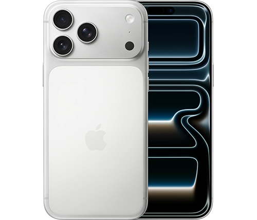 אייפון 17 פרו מקס Apple iPhone 17 Pro Max – נפח 512GB – צבע Silver – גרסת (eSIM only (Dual-eSIM – ללא צורך בכרטיס SIM פיזי