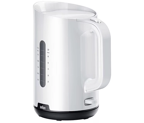 קומקום חשמלי בראון לבן 1.7 ליטר Braun Breakfast1 Water Kettle WK 1100 2200W 