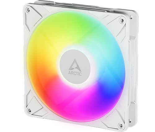 מאוורר למארז 14 ס''מ Arctic P14 Pro A-RGB – צבע לבן