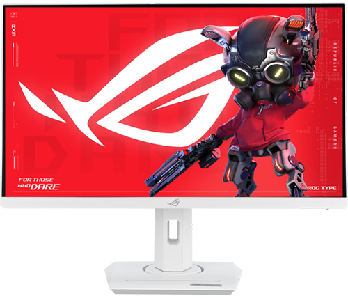 מסך גיימינג אסוס 27 אינץ ASUS ROG Strix XG27ACS-W 180Hz IPS 2K WQHD DisplayHDR 400 USB-C 7.5W – צבע לבן